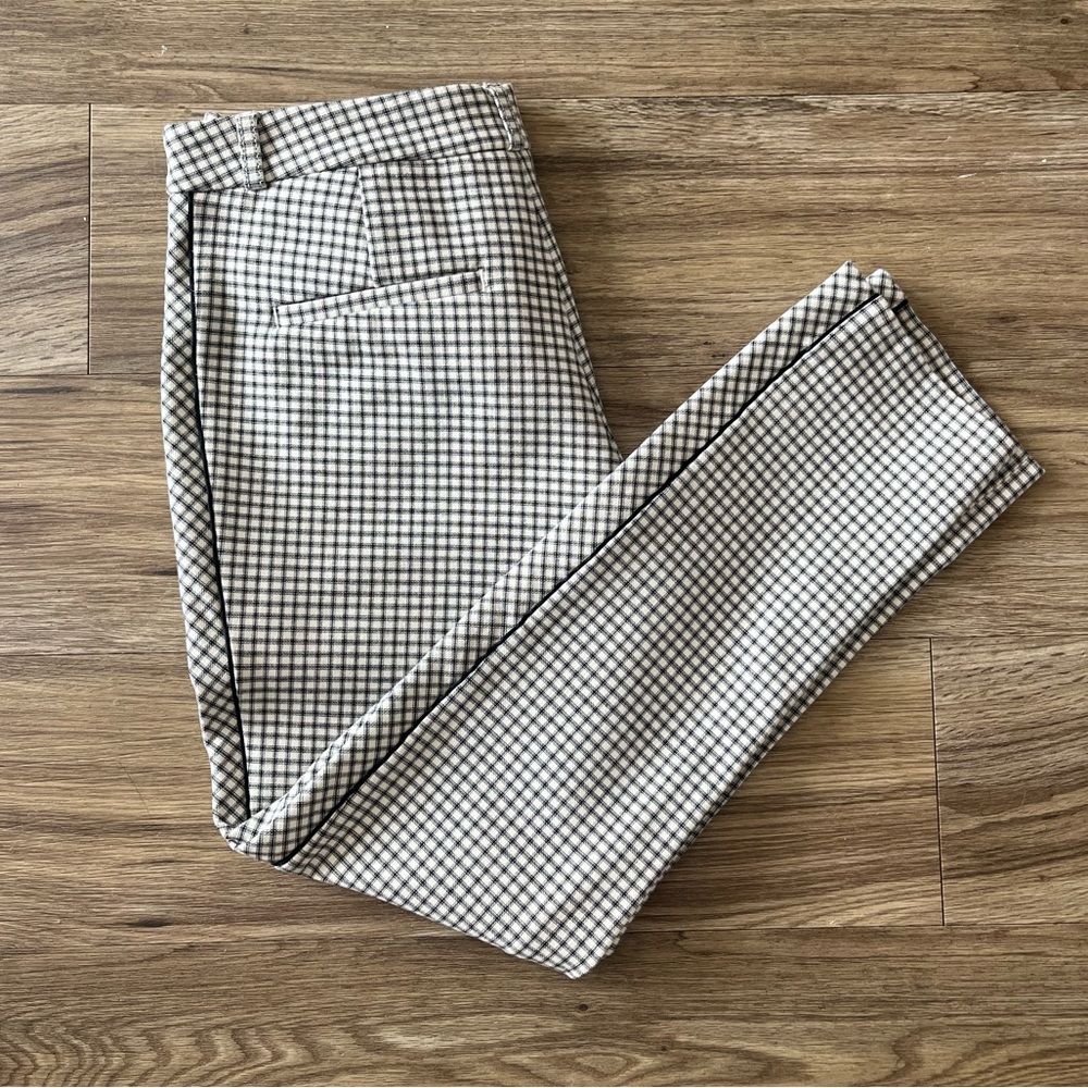 Banana Republic Modern Sloane Skinny Fit Washable Pants with Piping